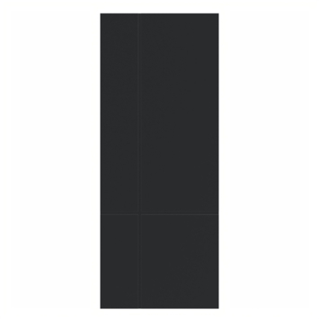 Arne & Bodil binnendeur ABE153 diep zwart afgelakt