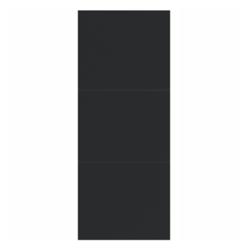 Arne & Bodil binnendeur ABE151 diep zwart afgelakt