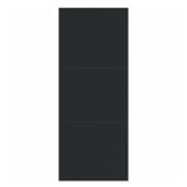 Arne & Bodil binnendeur ABE151 diep zwart afgelakt