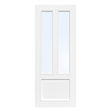 Arne & Bodil binnendeur ABT107 blank glas - wit afgelakt