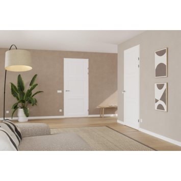 Arne & Bodil binnendeur ABD626 extra wit afgelakt