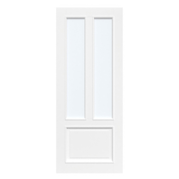 Arne & Bodil binnendeur ABT107 satijnglas - wit afgelakt