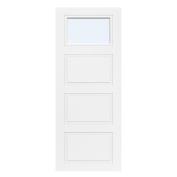 Arne & Bodil binnendeur ABT310 blank glas - wit afgelakt