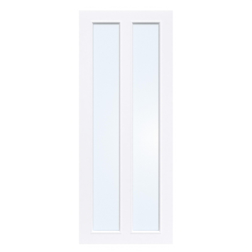 Arne & Bodil binnendeur ABD27 blank glas - extra wit afgelakt