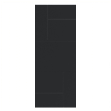 Arne & Bodil binnendeur ABD559 diep zwart afgelakt