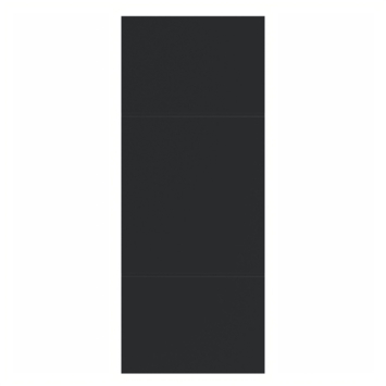 Arne & Bodil binnendeur ABD575 diep zwart afgelakt