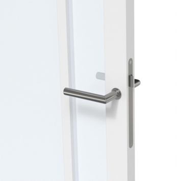 Arne & Bodil binnendeur ABE107 satijnglas - wit afgelakt