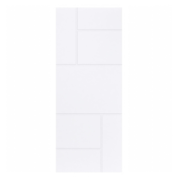 Arne & Bodil binnendeur ABD559 extra wit afgelakt