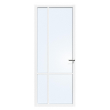 Arne & Bodil binnendeur ABE103 blank glas - wit afgelakt