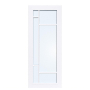 Arne & Bodil binnendeur ABD500 blank glas - extra wit afgelakt - glaslat extra wit