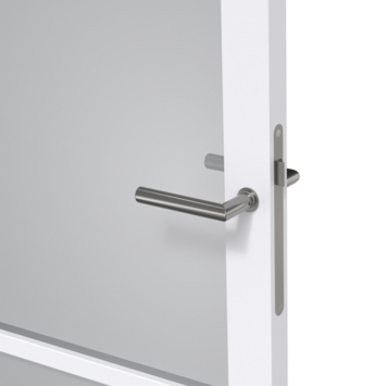 Arne & Bodil binnendeur ABE103 rook glas - extra wit afgelakt