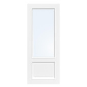 Arne & Bodil binnendeur ABT103 blank facetglas - wit afgelakt