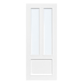 Arne & Bodil binnendeur ABT107 mat facetglas - wit afgelakt