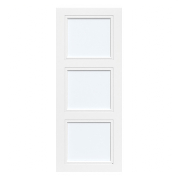 Arne & Bodil binnendeur ABT306 satijnglas - wit afgelakt