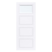 Arne & Bodil binnendeur ABT310 satijnglas - extra wit afgelakt