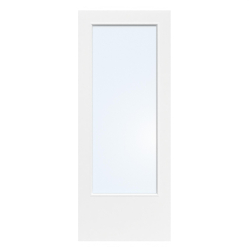 Arne & Bodil binnendeur ABD150 blank glas - wit afgelakt