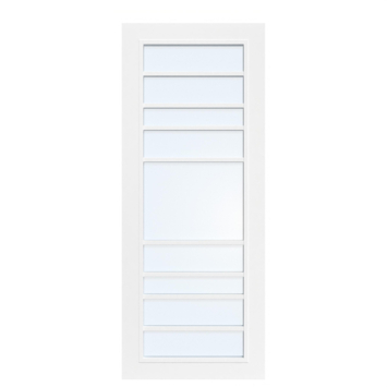 Arne & Bodil binnendeur ABD518 blank glas - wit afgelakt - glaslat wit