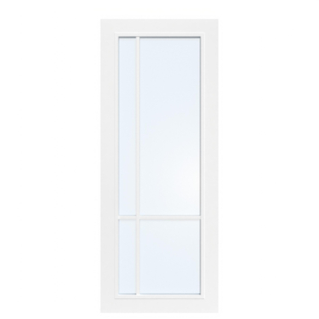Arne & Bodil binnendeur ABD522 blank glas - wit afgelakt - glaslat wit