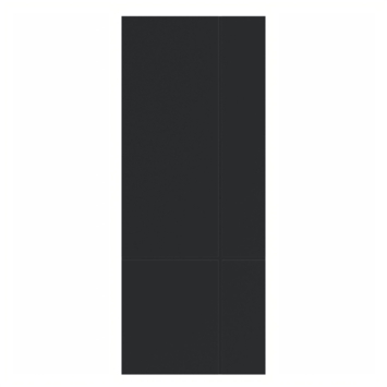 Arne & Bodil binnendeur ABD571 diep zwart afgelakt