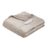 Inventum elektrische deken HB185T taupe fleece 180 x 130 cm