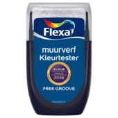 Flexa Creations 2026 muurverf kleurtester mat free groove 30 ml
