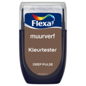 Flexa Creations 2026 muurverf kleurtester mat deep pulse 30 ml