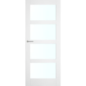 Deur Floor blank glas wit stomp 83 x 211,5 cm