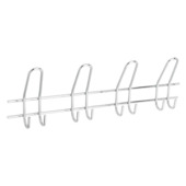 Kapstok 8 haken Astrid chroom zamak 530 mm