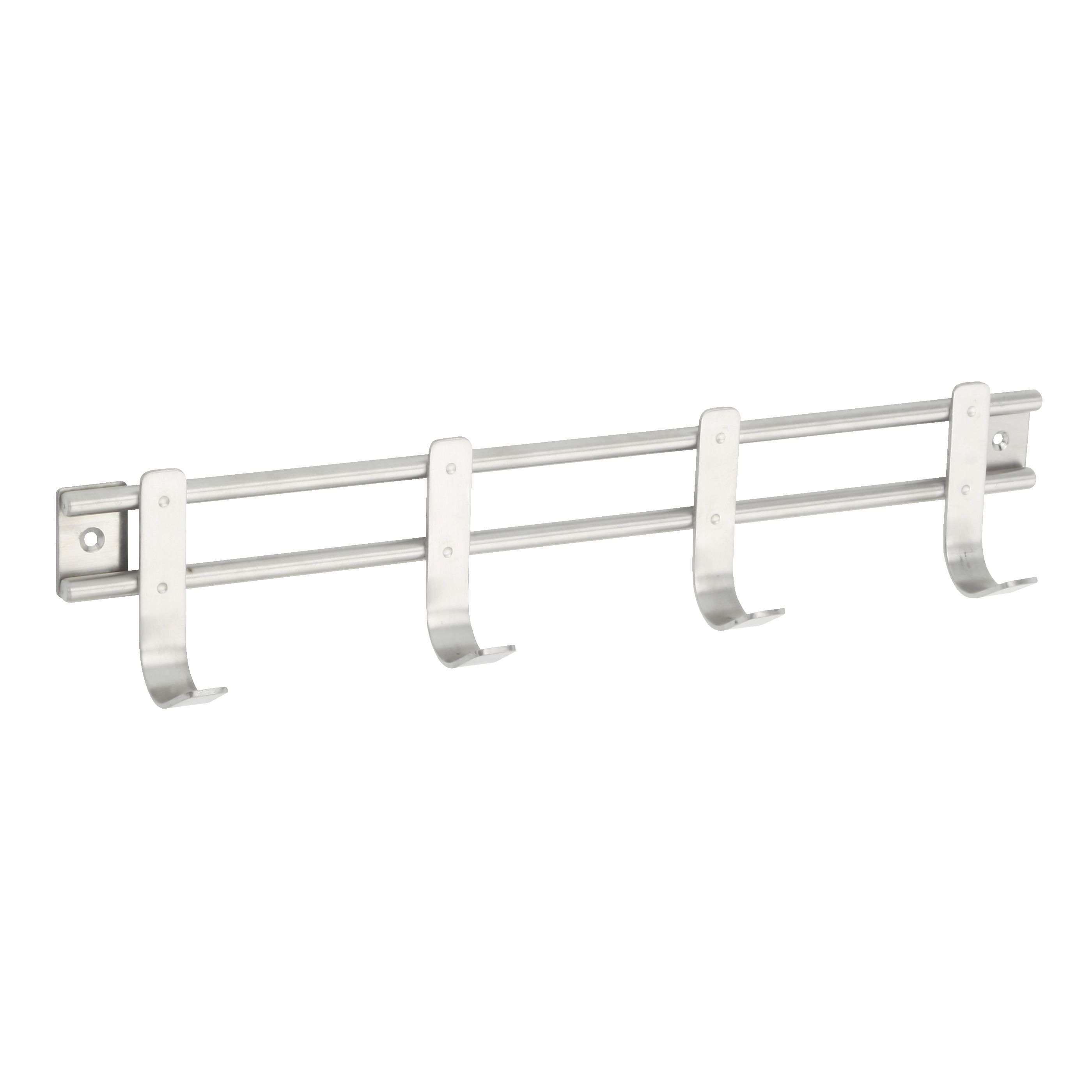 Novidade Kapstok Joost Plat Rvs 4 Haaks novidade kopen in de aanbieding