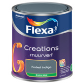 Flexa creations muurverf faded indigo extra mat 1 liter