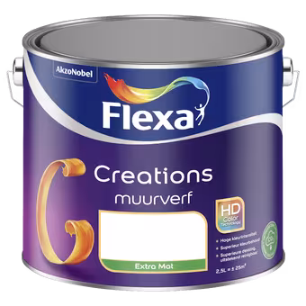Flexa Creations muurverf extra mat 2,5 liter