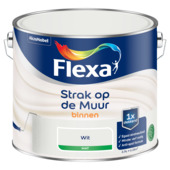 Flexa Strak op de Muur muurverf mat wit 2,5 liter
