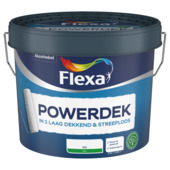Flexa Powerdek muurverf mat wit 2,5 liter