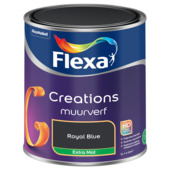 Flexa Creations muurverf royal blue extra mat 1 liter