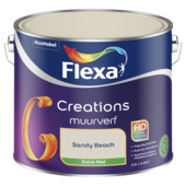 Flexa Creations muurverf sandy beach extra mat 2,5 liter