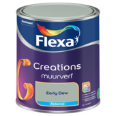 Flexa Creations muurverf early dew zijdemat 1 liter