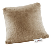 Spot On Warmtekussen Fuzzy - Faux Fur Licht bruin - 40 x 40 cm