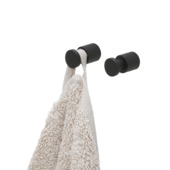 Tiger haken set van 2 Pico mat zwart RVS