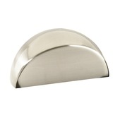 Knop Debby rvs look 32mm