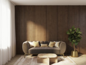 Decowall Elements afwerkingslat rustiek eiken 260x4cm 12mm