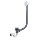 Marho badafvoer en overloopcombinatie met clickwaste chroom