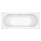 Marho Harboro inbouw duo ligbad 170 x 70 x 43 cm glans wit