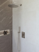 Marho Valdra regendouche set inbouw met thermostaatkraan 30 cm geborsteld staal