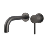 Marho Valdra inbouw wastafelkraan gun metal eengreeps