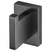 Haceka Edge haak enkel gun metal