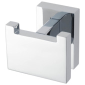 Haceka Edge dubbele haak chroom