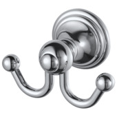 Haceka dubbele badkamer haak Allure chroom