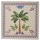 Bistrostoel Havana palmboom mozaïek staal