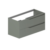 Tiger wastafelonderkast Nook 100 cm mat groen