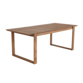 Tuintafel Kos warm Acacia hout 200 x 90 x 76 cm